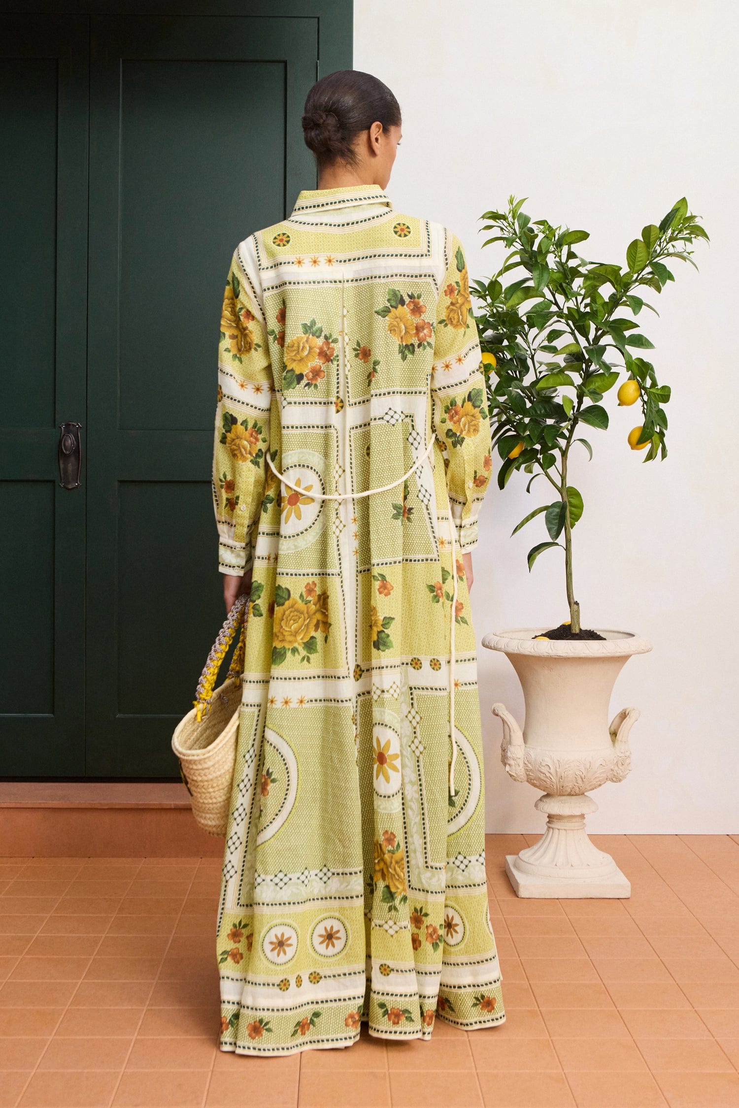 Alemaïs Dixie Shirtdress robe chemise midi ramie