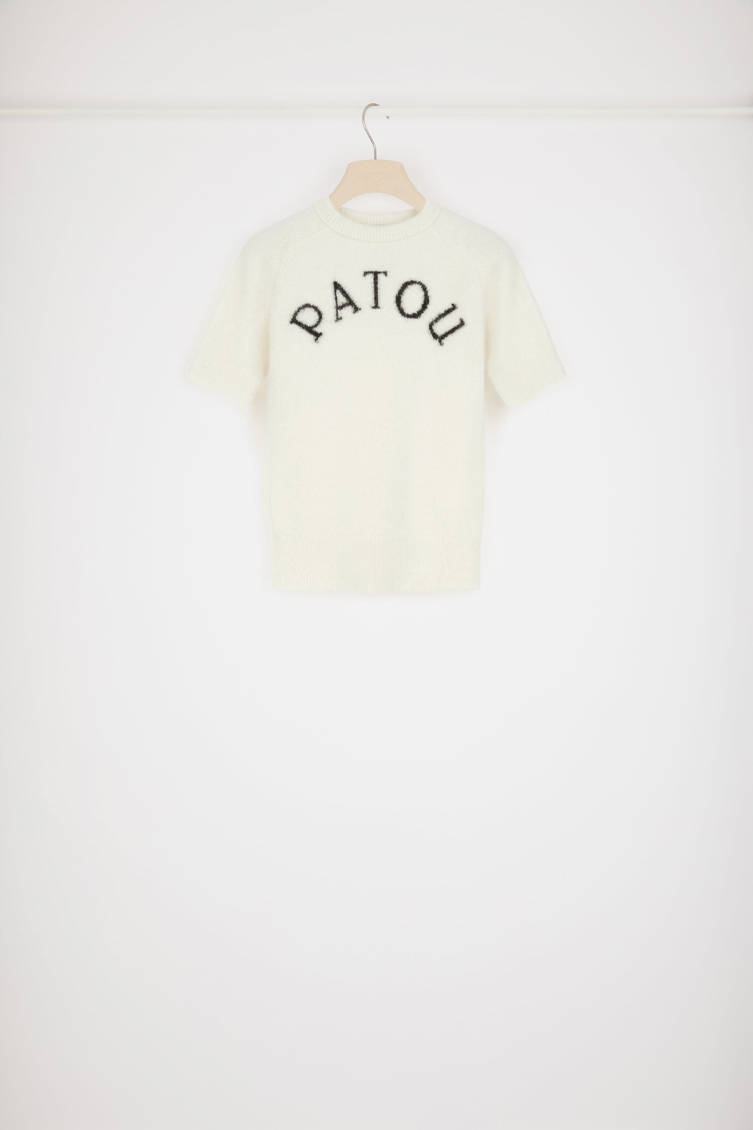 Patou Knitwear KN149 top jacquard Avalanche alpaga