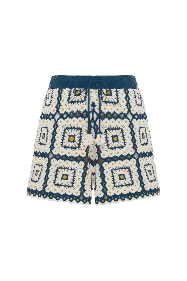 Alemais Dolly Short short crochet coton marguerite