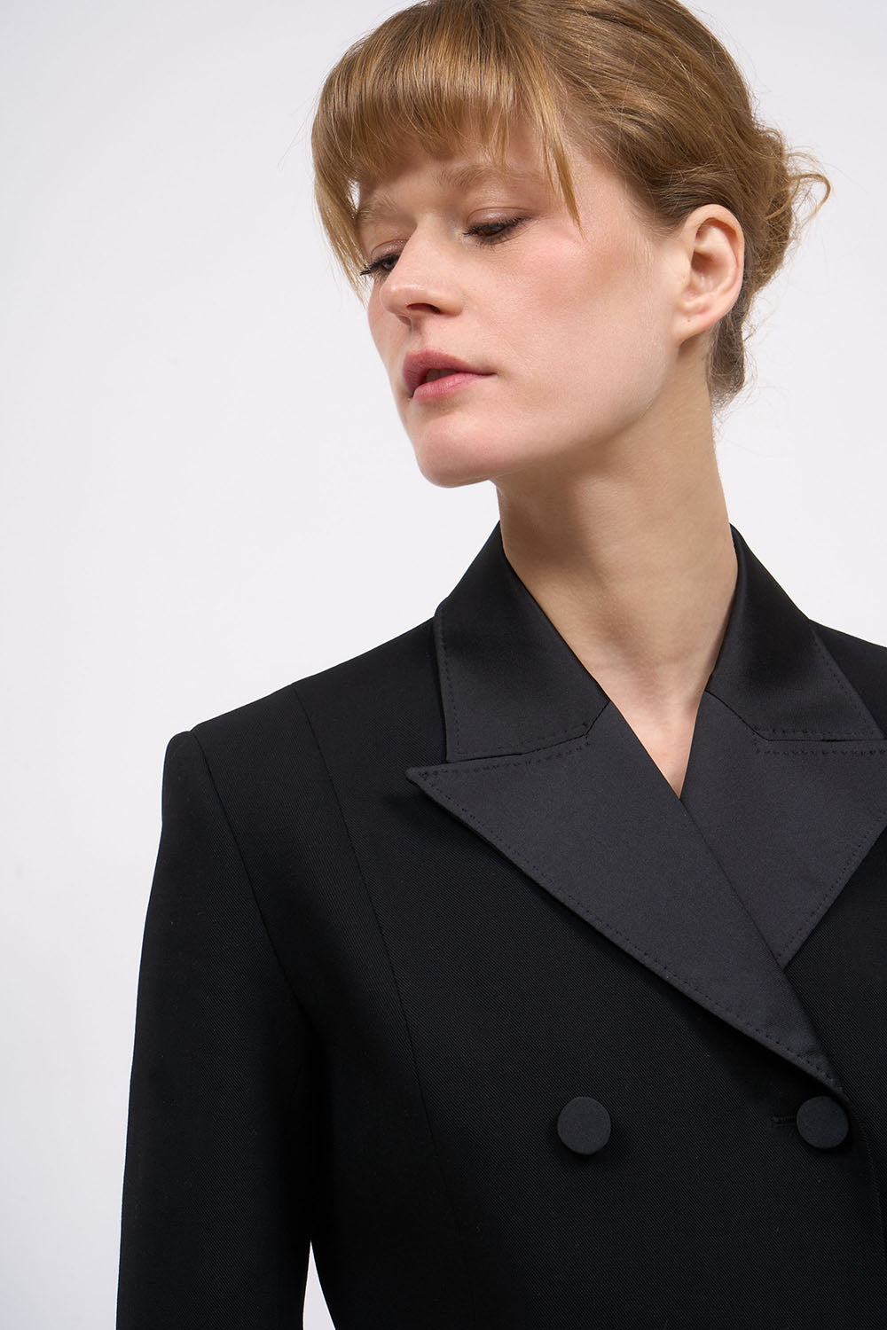 Paul & Joe Robes Karmen robe-veste laine vierge noire