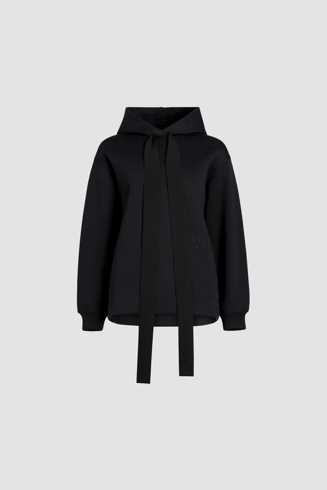Patou Archive H24JE0379995999B hoodie coton Black