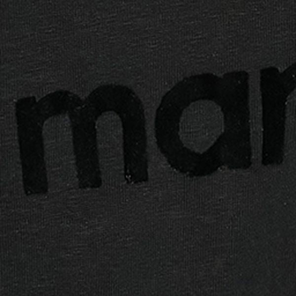 Isabel Marant Zewel T-shirt lin noir logo Marant