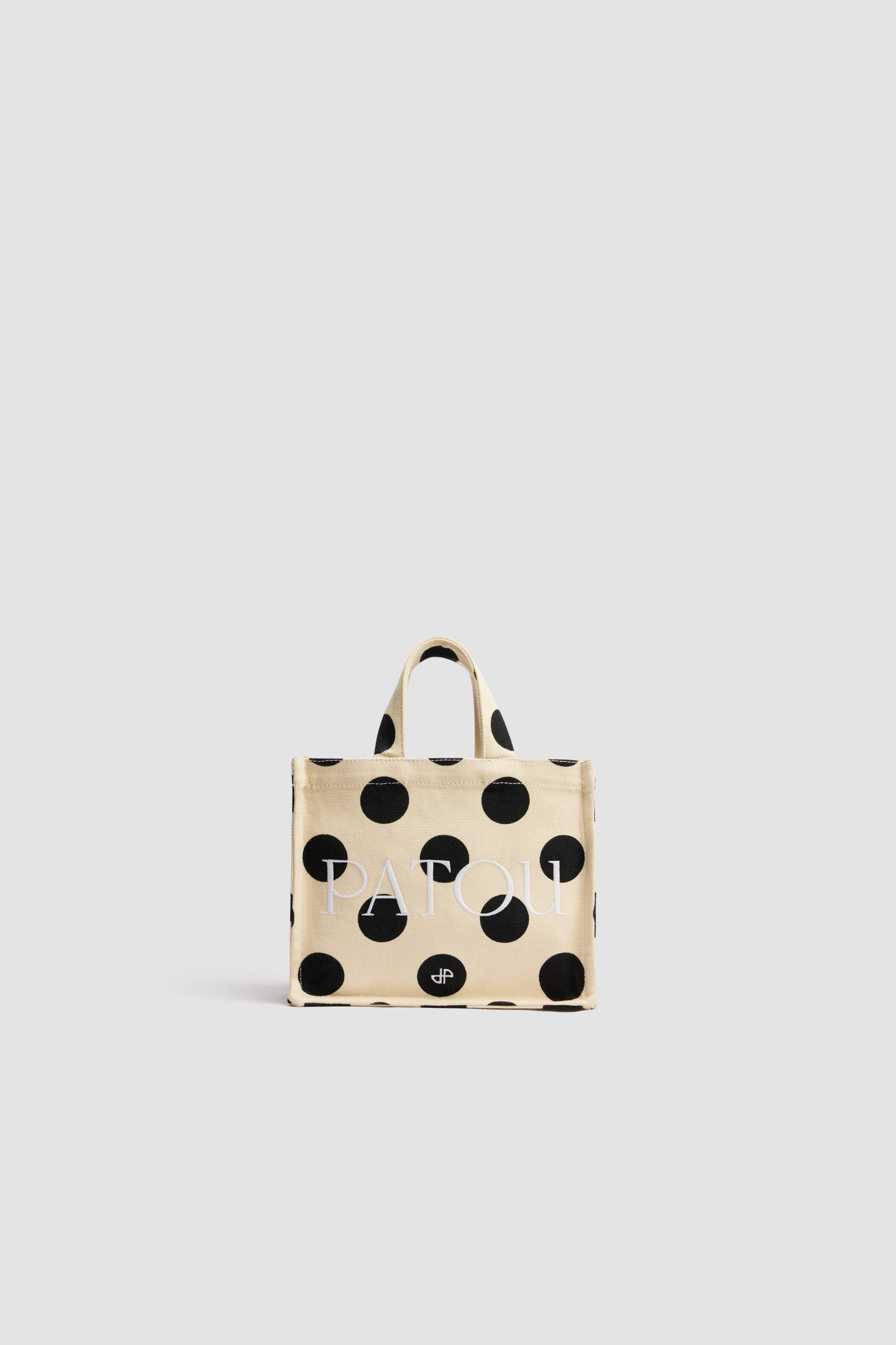 Patou AC044 tote toile coton Angora Dots