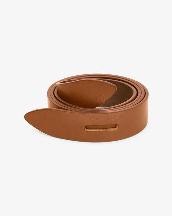 Isabel Marant Lecce ceinture cuir naturel à nouer