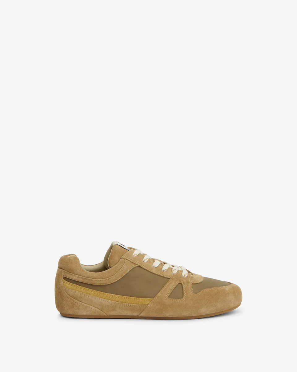 Isabel Marant Sennyh baskets basses homme kaki