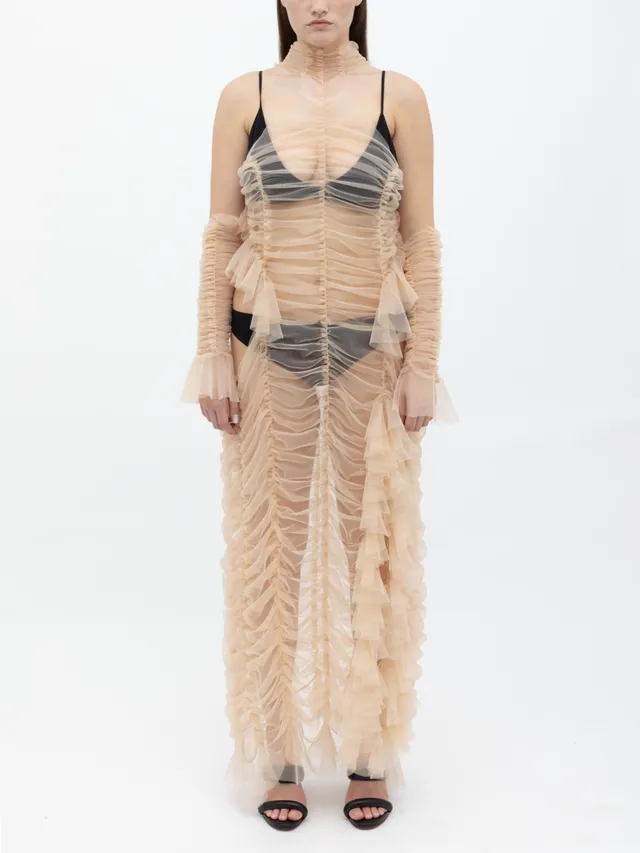 Ester Manas Naked Signature Robe nude 34/44 moulante