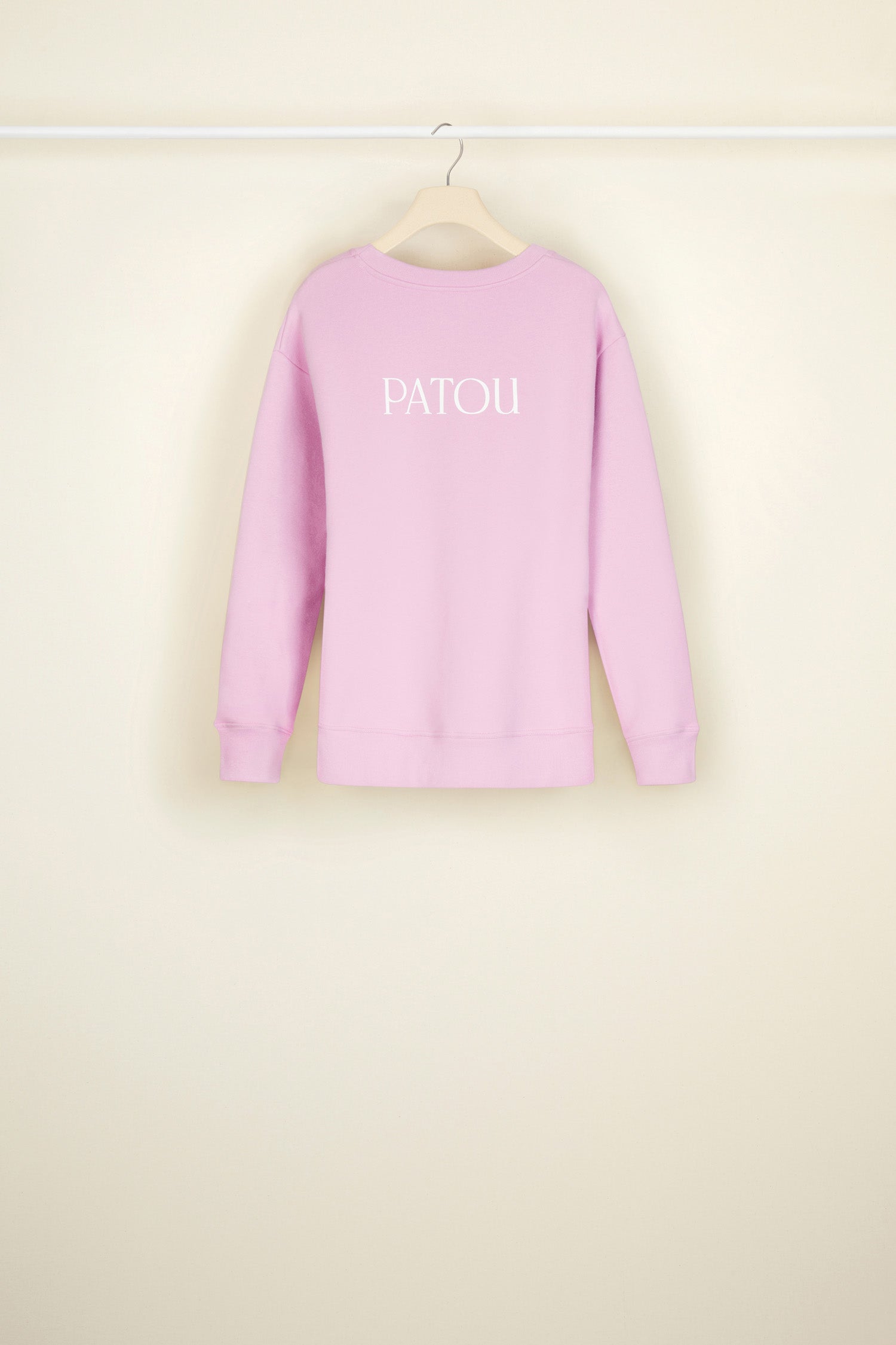 Patou JE018 sweat coton bio lilas oversize XS-XL