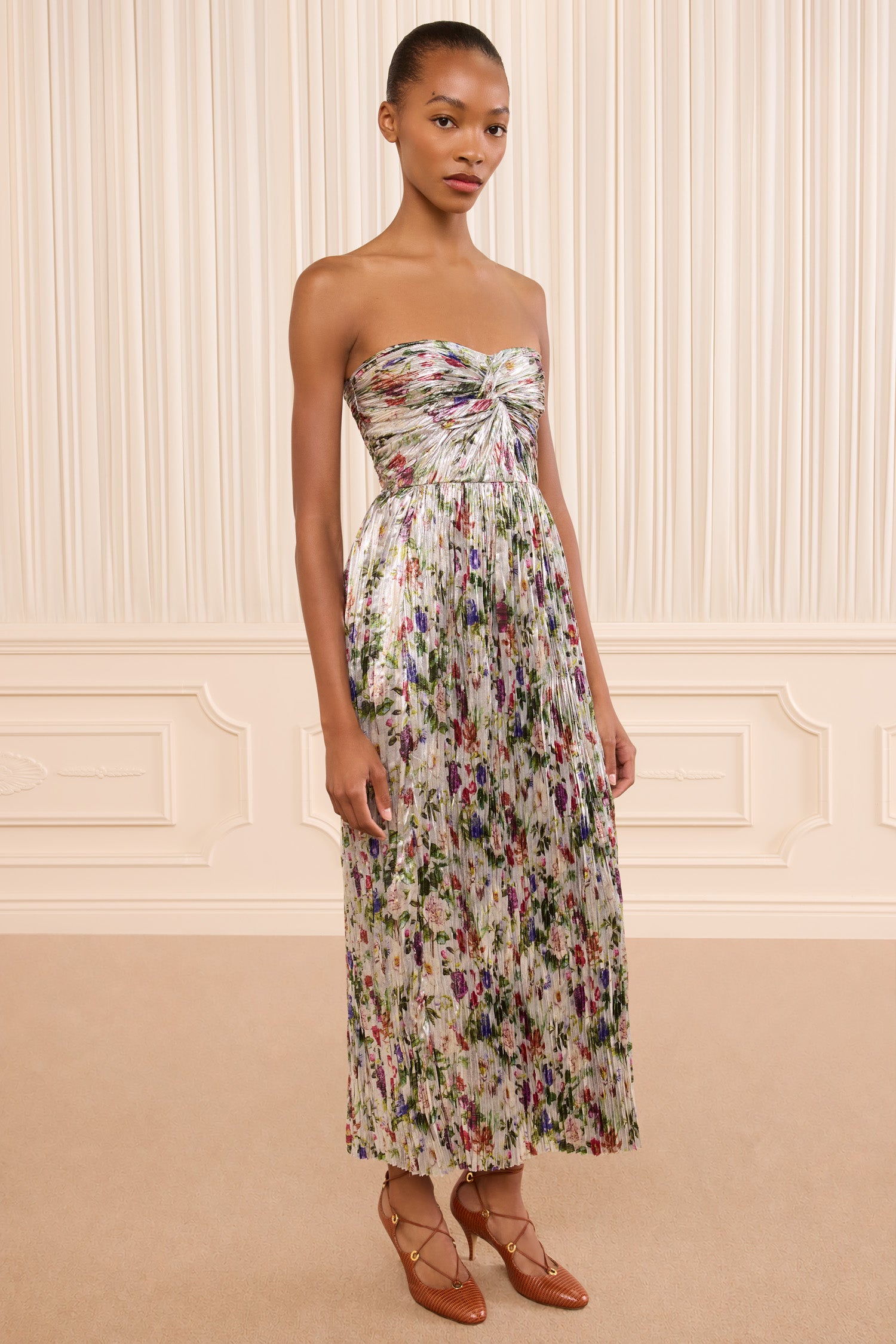 Ulla Johnson Adelaide Robe bustier Sterling Floral