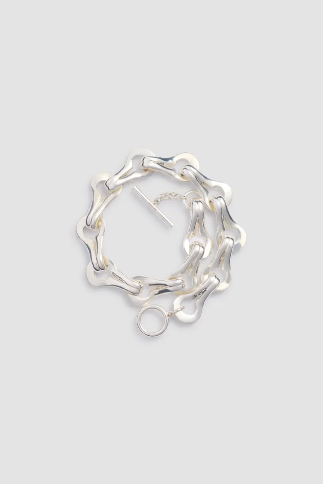 Patou JW181 bracelet chaîne argenté taille unique