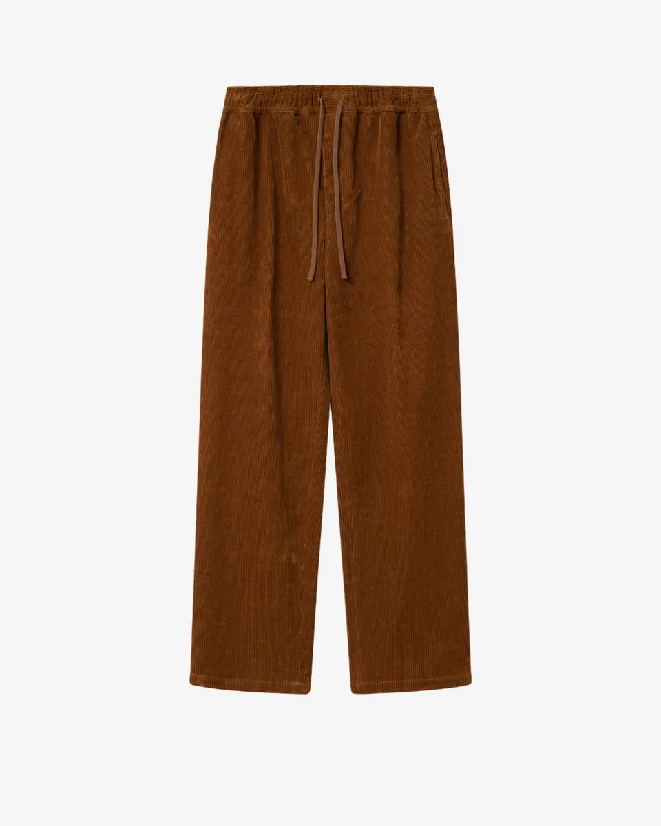 Isabel Marant Arlen pantalon velours caramel taille elastique
