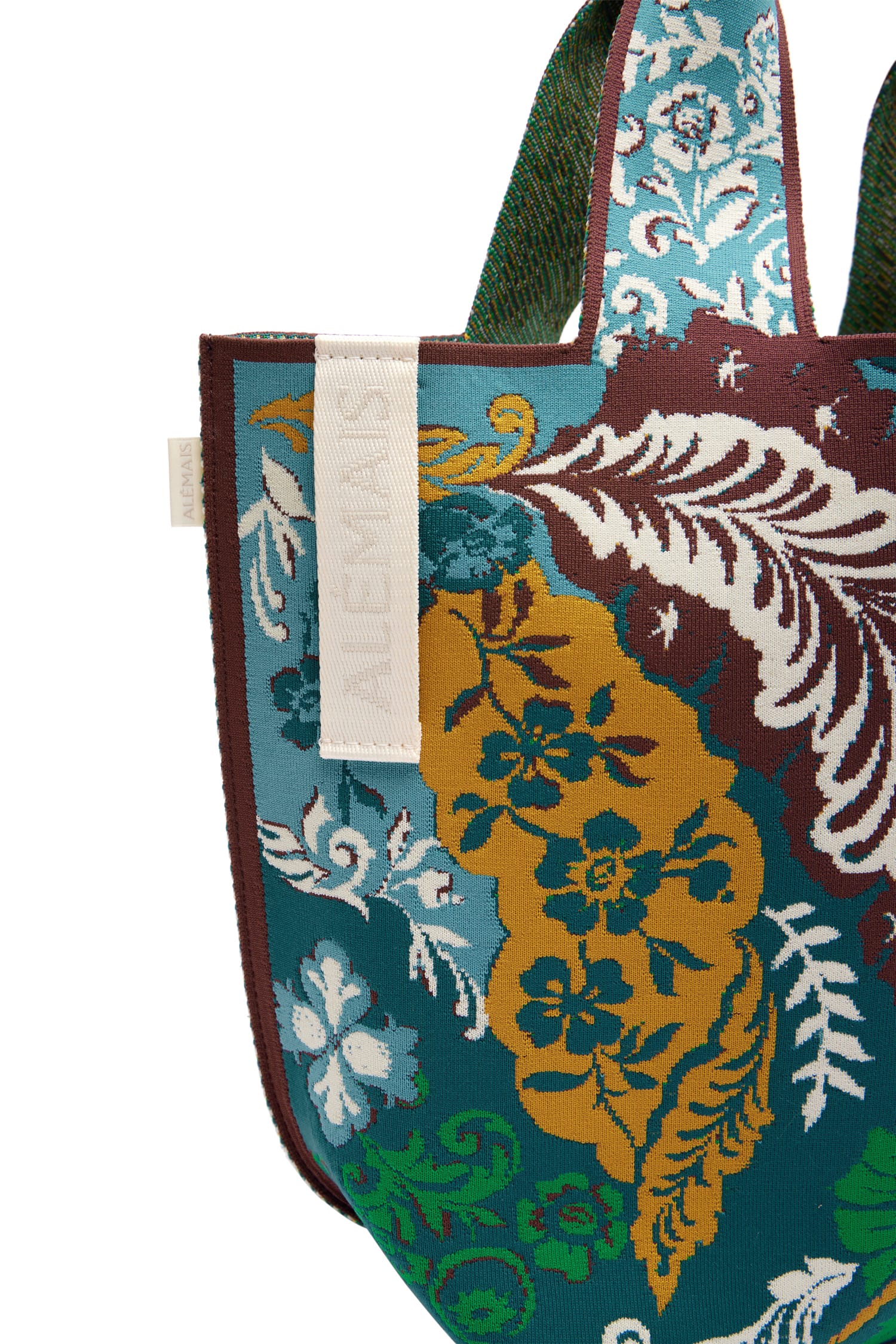 Alemais Florence Jacquard Maxi Tote sac cabas recyclé