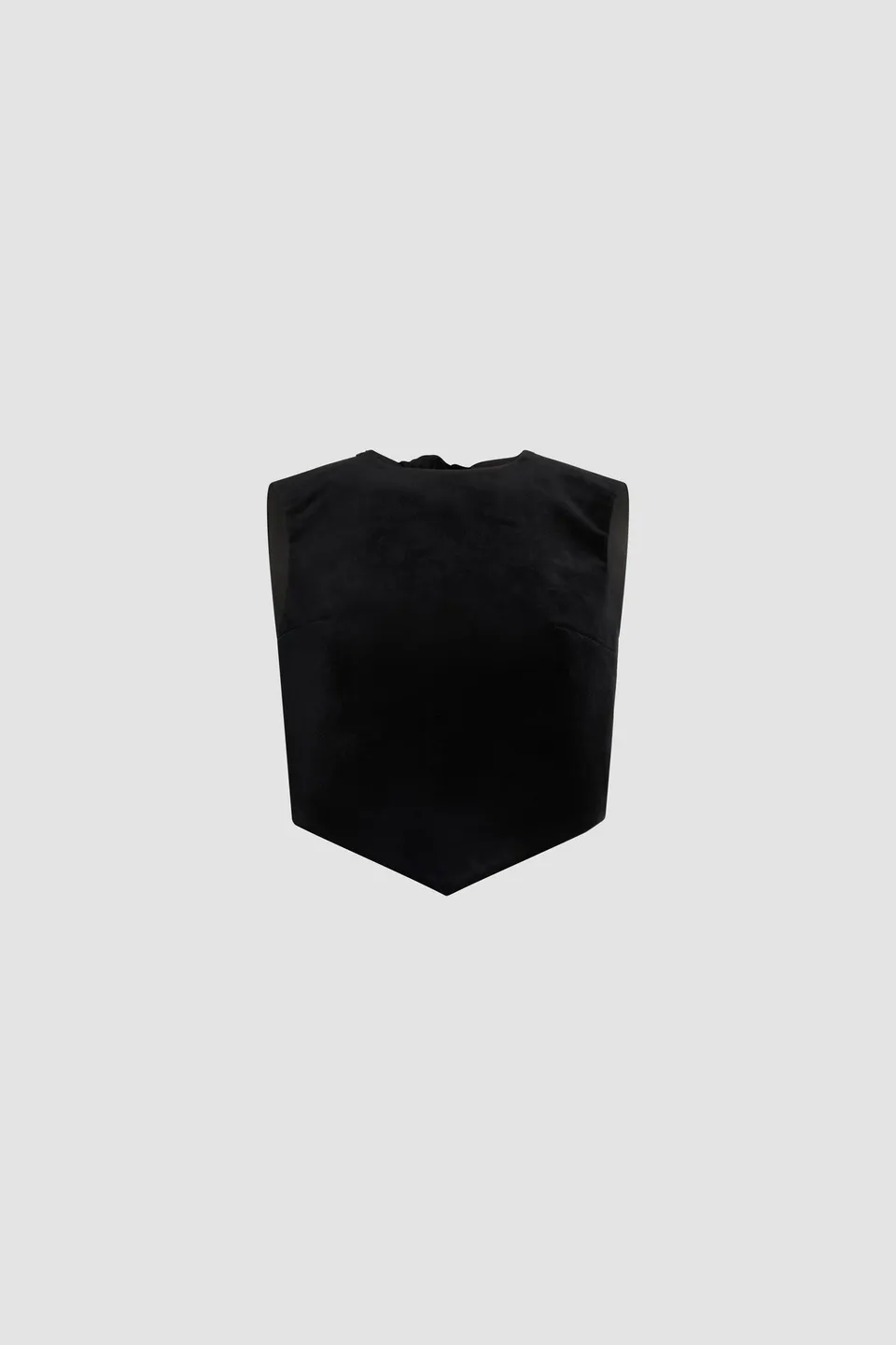 Patou TO161 top velours coton bio noir 36