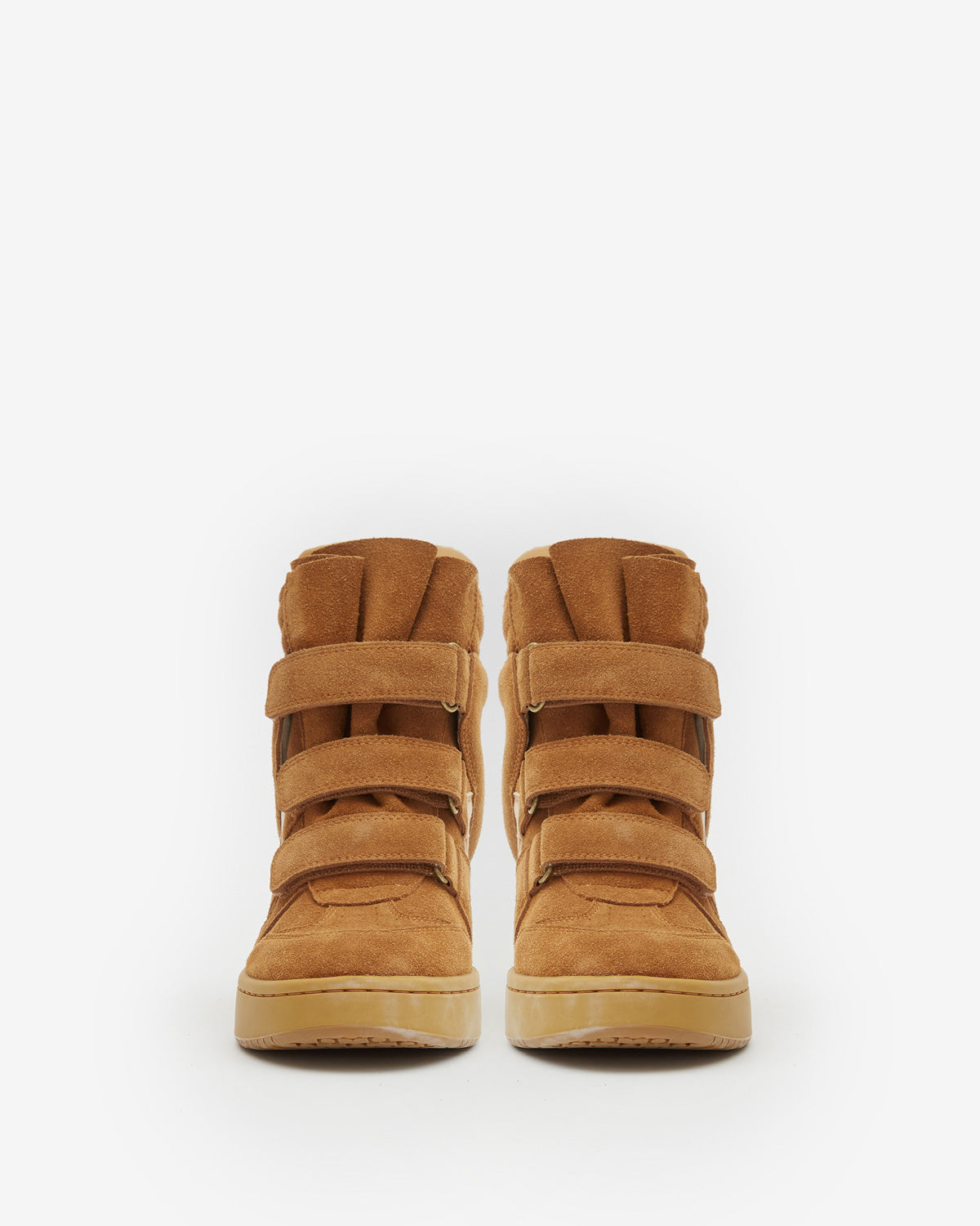 Isabel Marant IM3 baskets cognac cuir 5cm