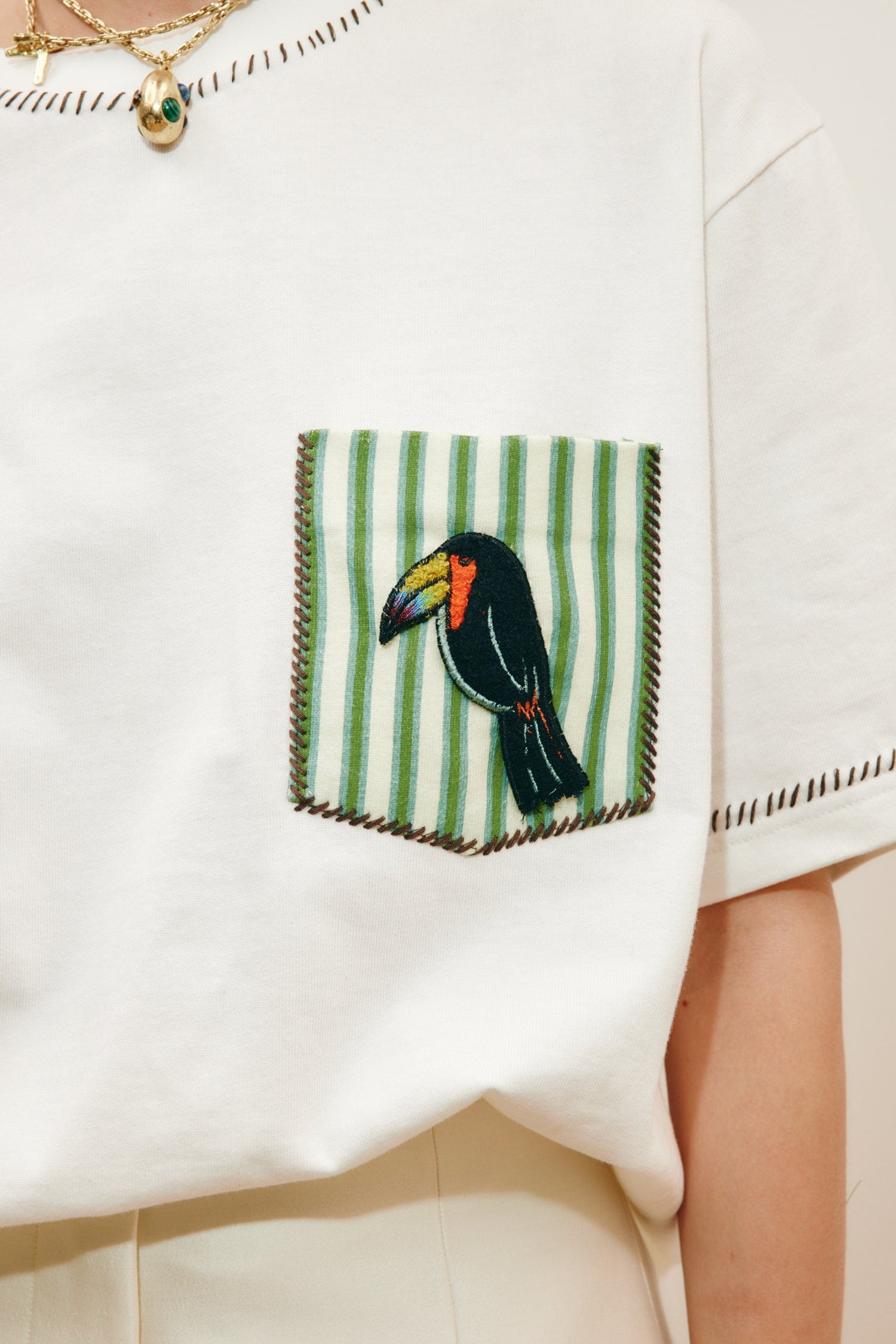 Alemais Toucan Tango tee coton bio taille M