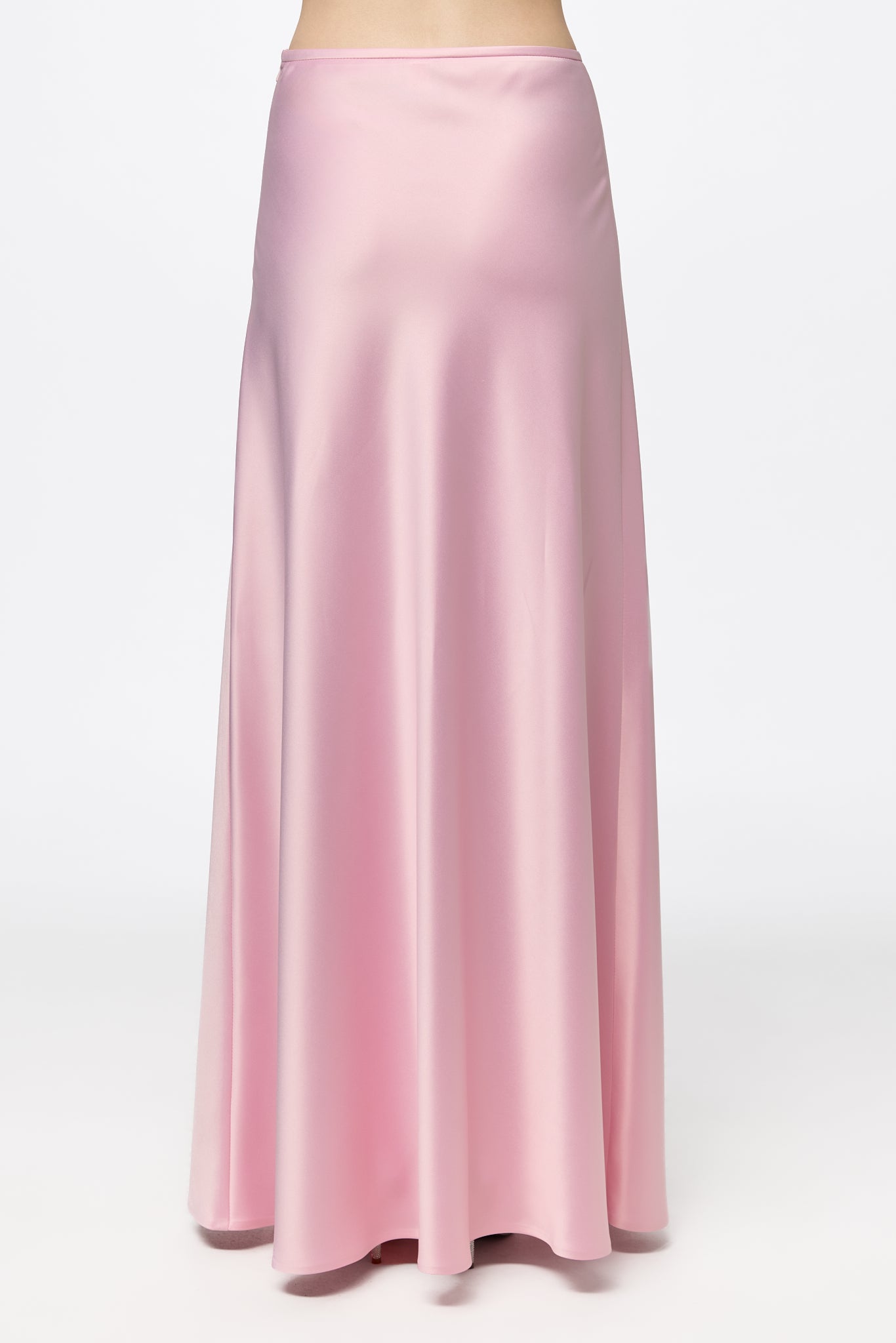 ATU Body Couture Skirts jupe longue satin rose taille normale