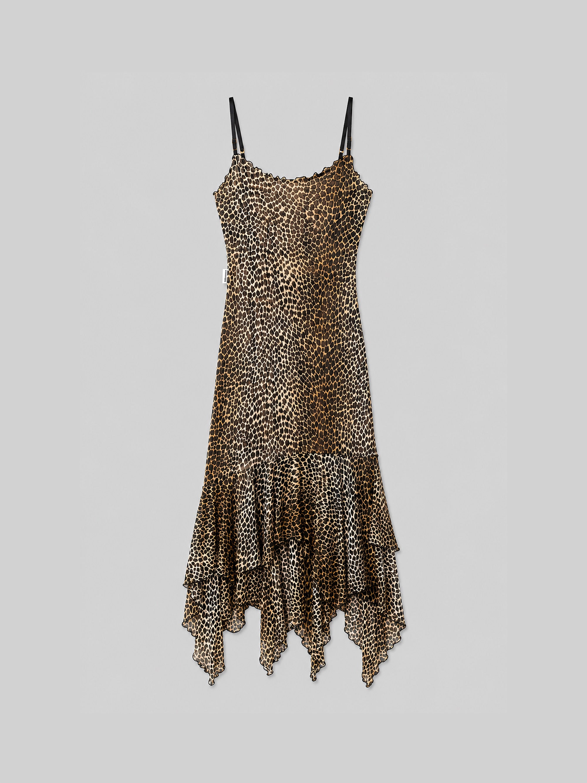 Ester Manas Feline Spaghetti Easy Dress robe feline maxi