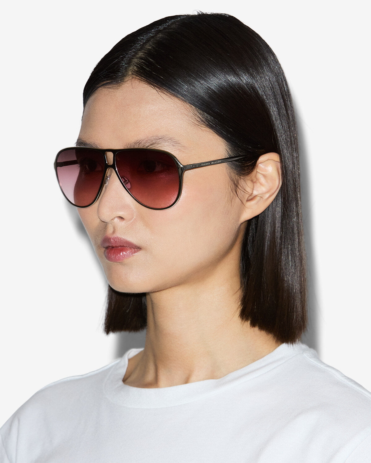 Isabel Marant Haylo IM0219S lunettes de soleil palladium pink