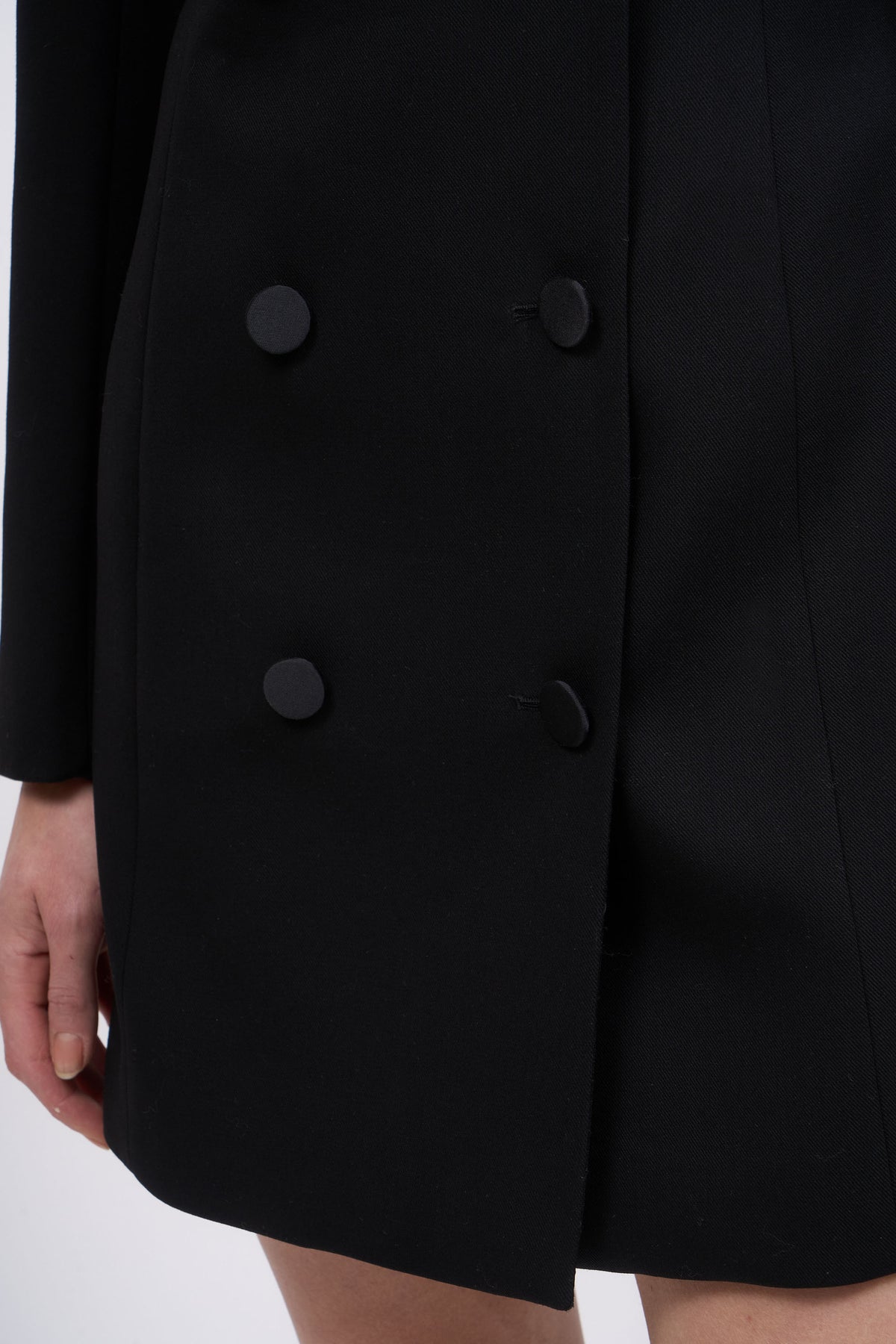 Paul & Joe Karmen robe-veste twill laine cintrée