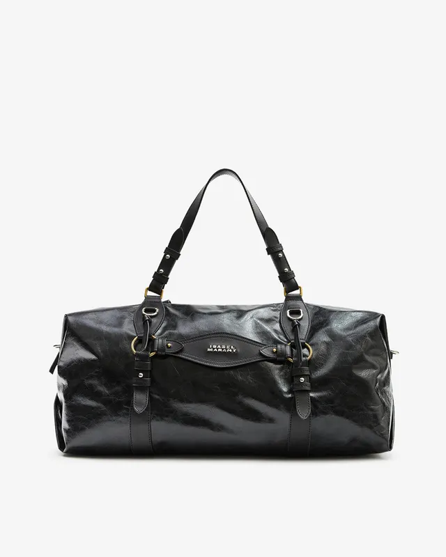 Isabel Marant Tilpa sac weekender cuir noir 58 cm