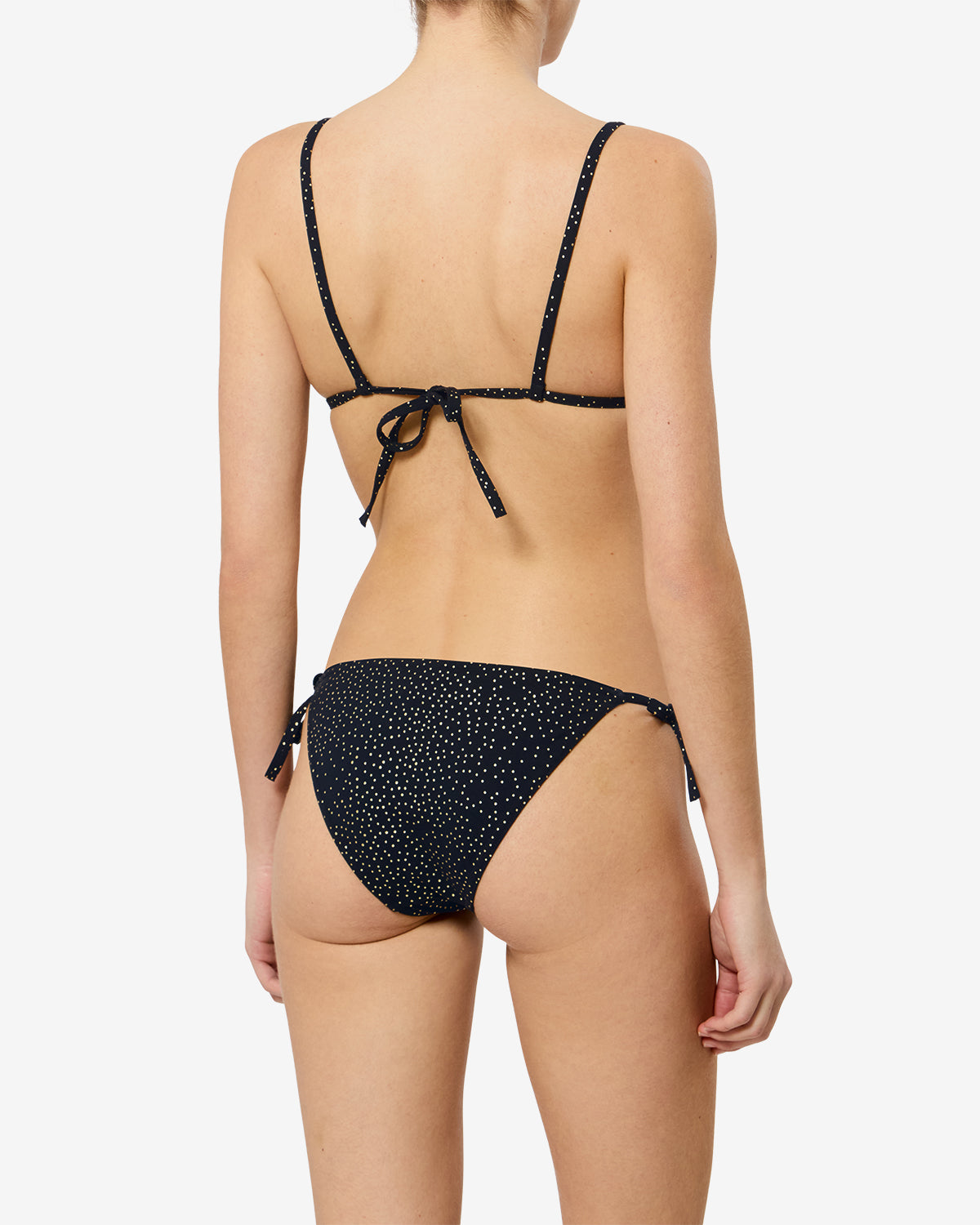 Isabel Marant Feride SG0025FA-D2P01I maillot noir pois