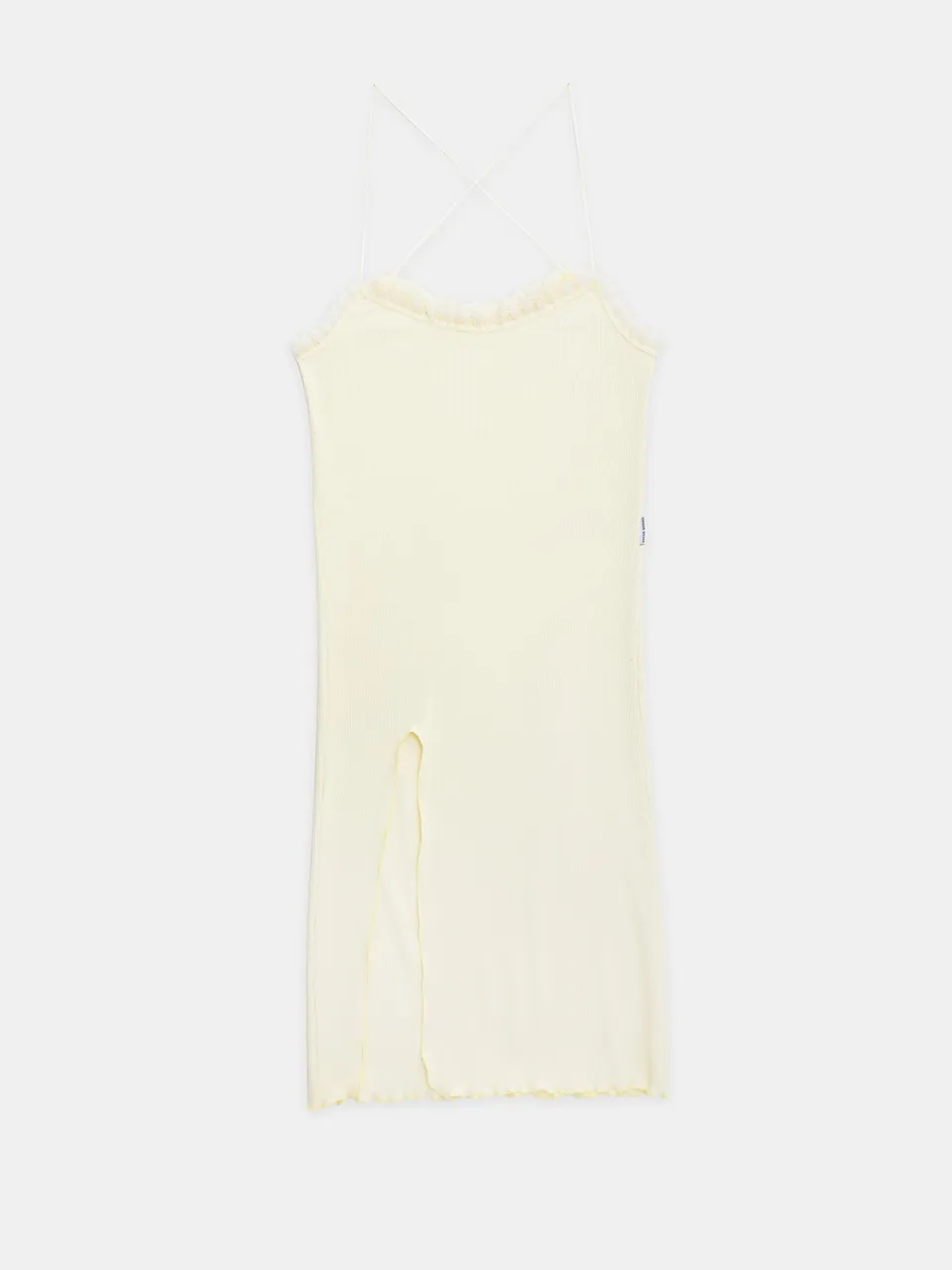 Ester Manas Butter robe nuisette jaune Mimosa coton