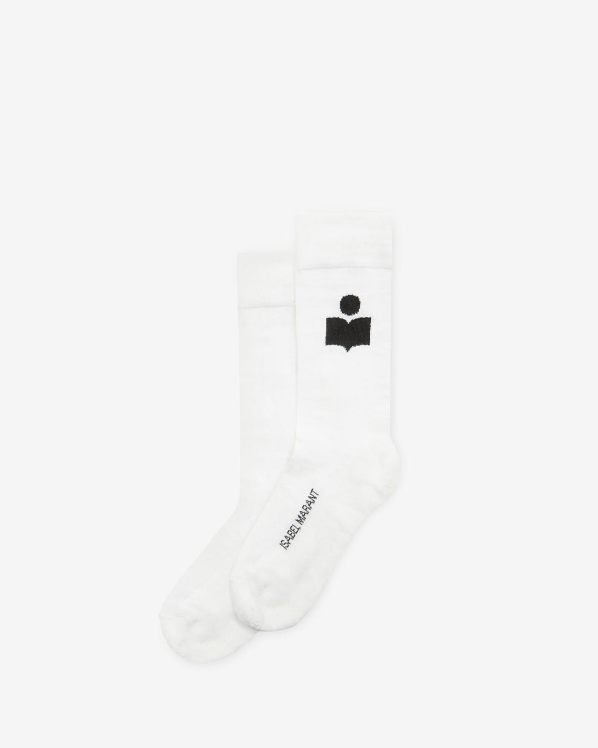 Isabel Marant Siloki chaussettes coton blanc