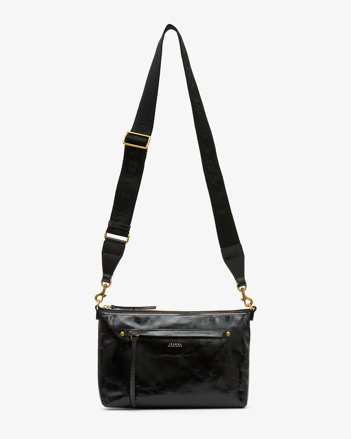 Isabel Marant Nessah Sac Cuir noir 25 cm