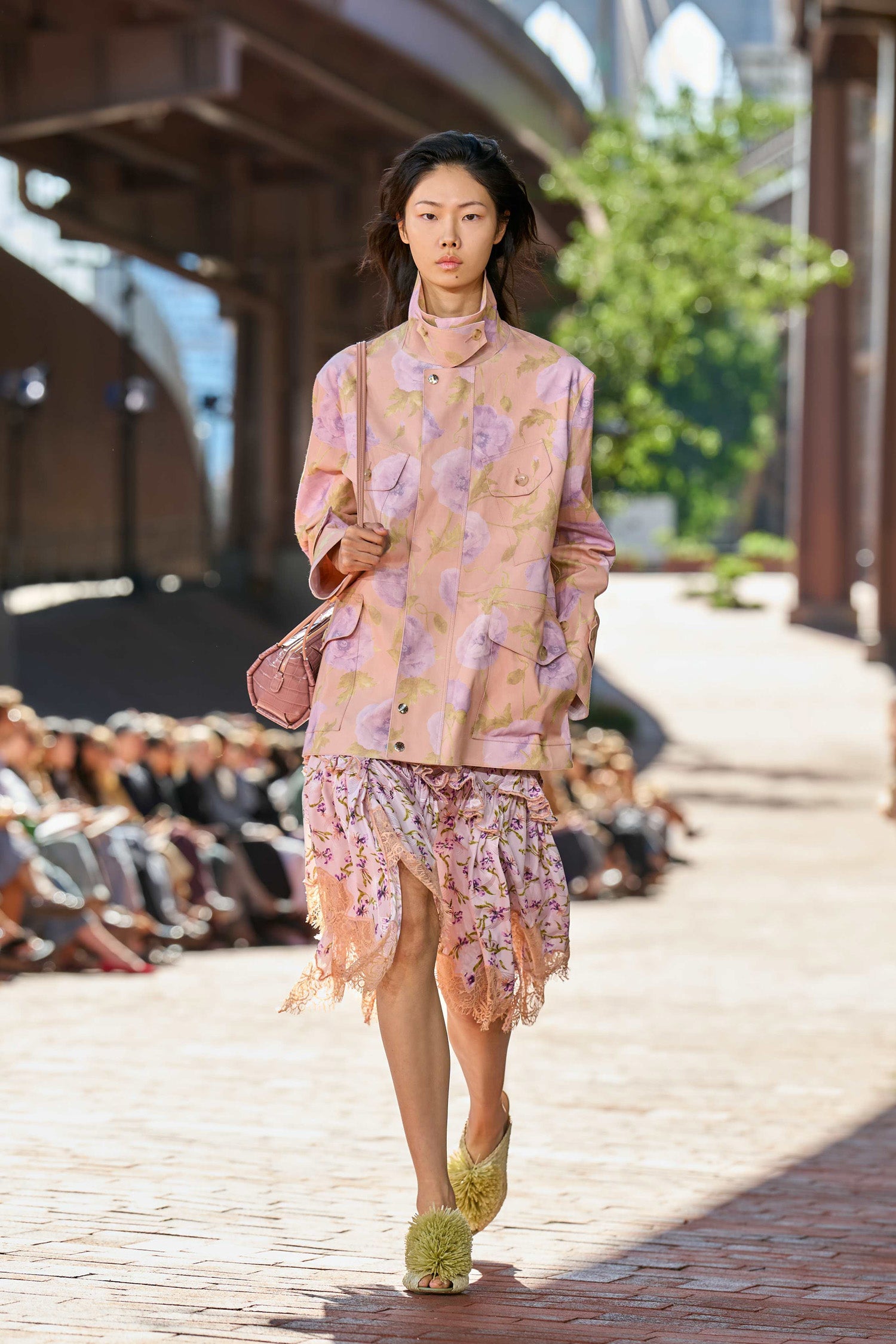 Ulla Johnson Eaton veste cargo Blush Painted Poppy