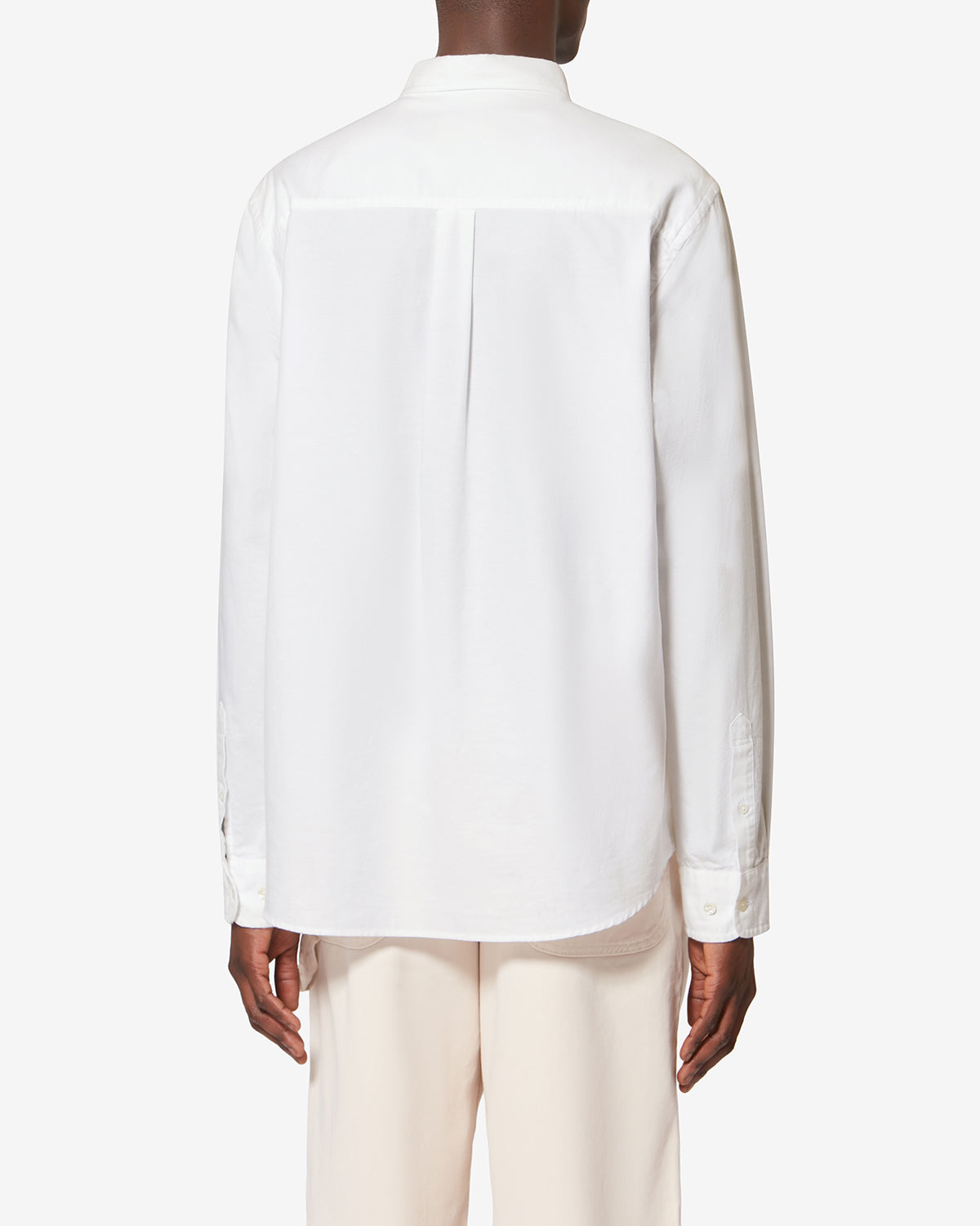 Isabel Marant Jasolo chemise coton blanc oxford droite