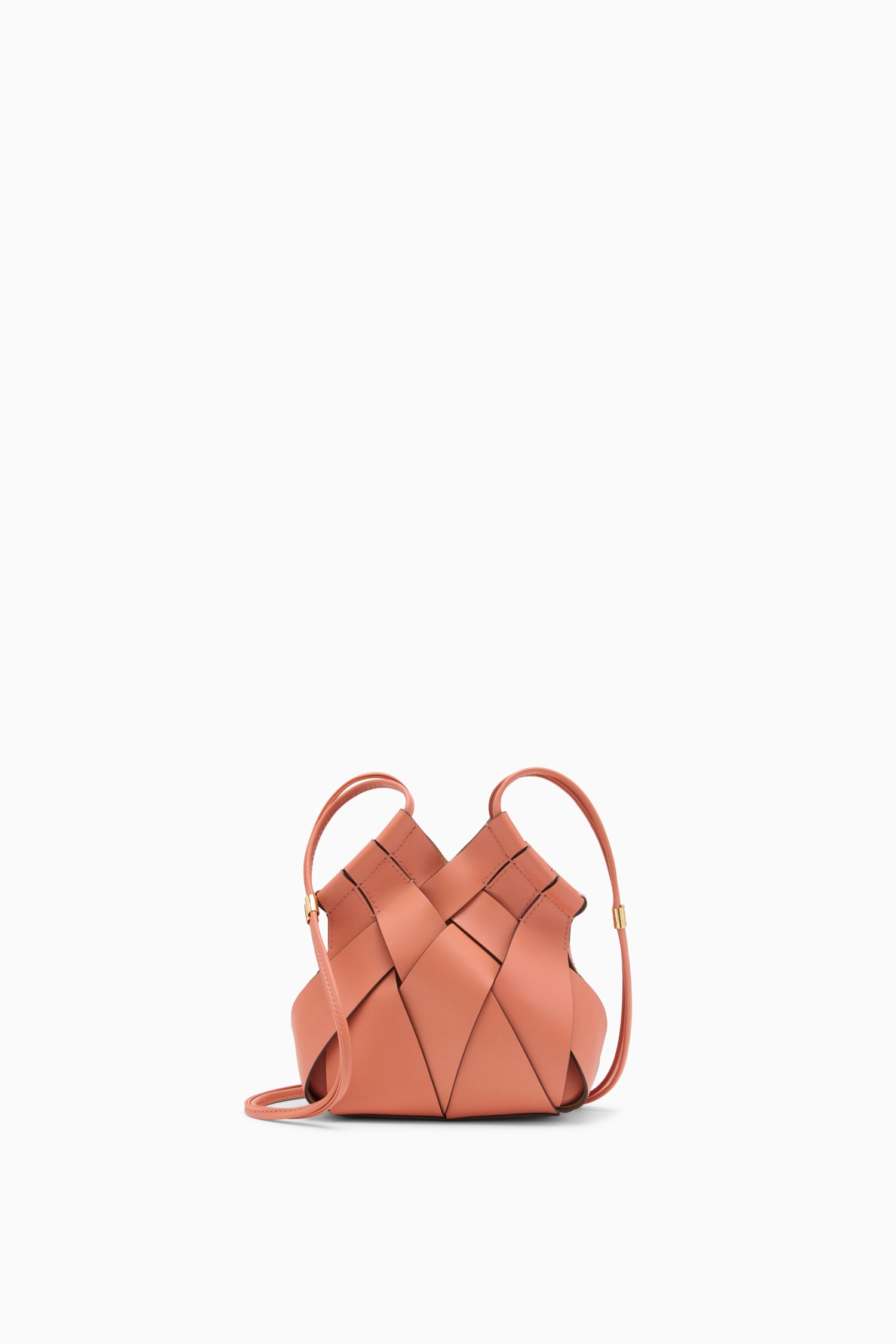 Ulla Johnson Charlotte sac bandoulière rose cuir