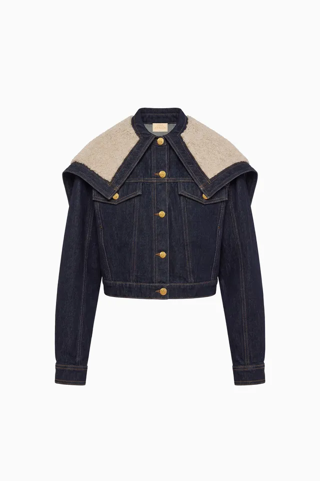 Ulla Johnson Sybil UJ9905057 veste jean denim Tigris coton