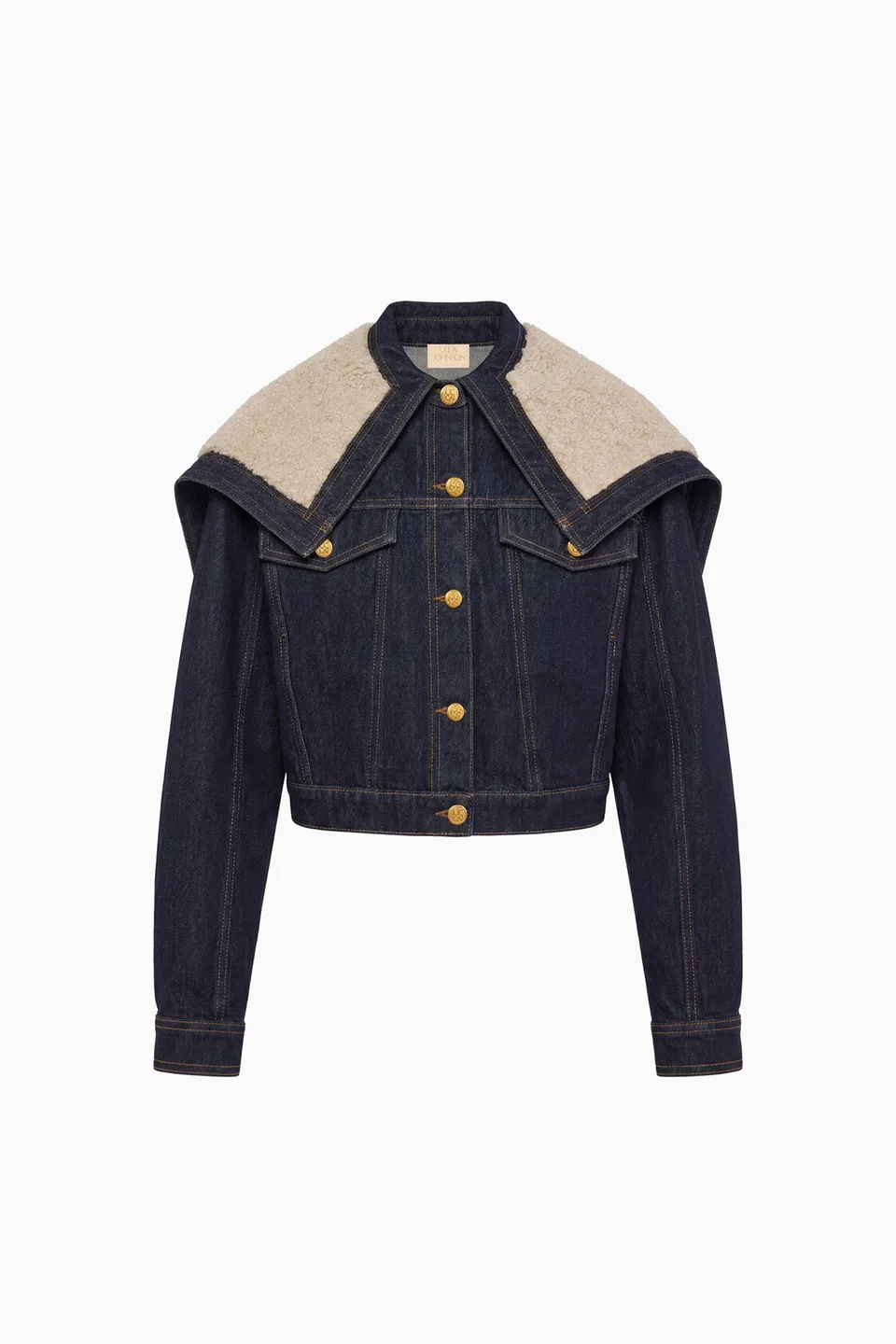 Ulla Johnson Sybil UJ9905057 veste jean denim Tigris coton