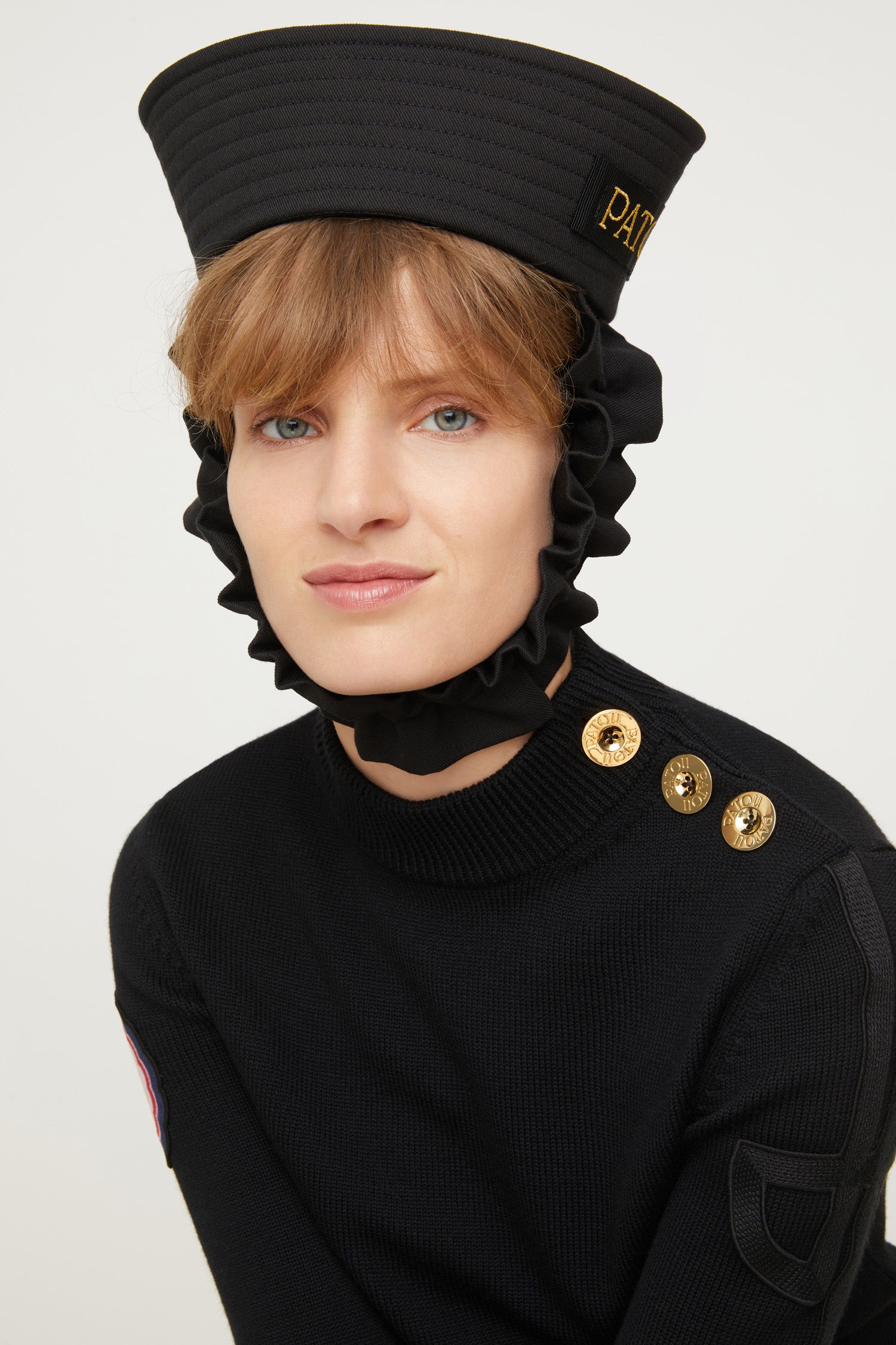 Patou Accessories AC009 chapeau marin noir TU coton