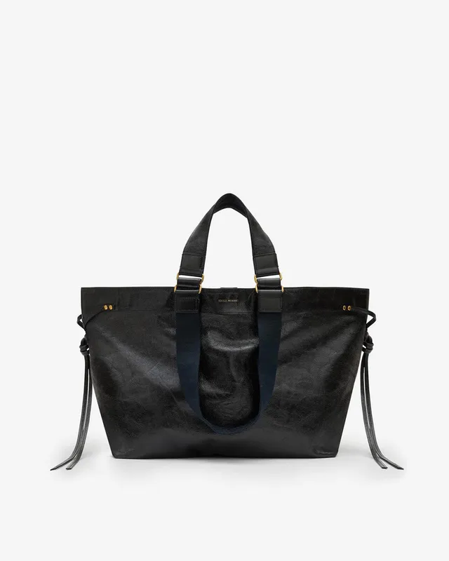 Isabel Marant Wardy sac cabas noir cuir souple