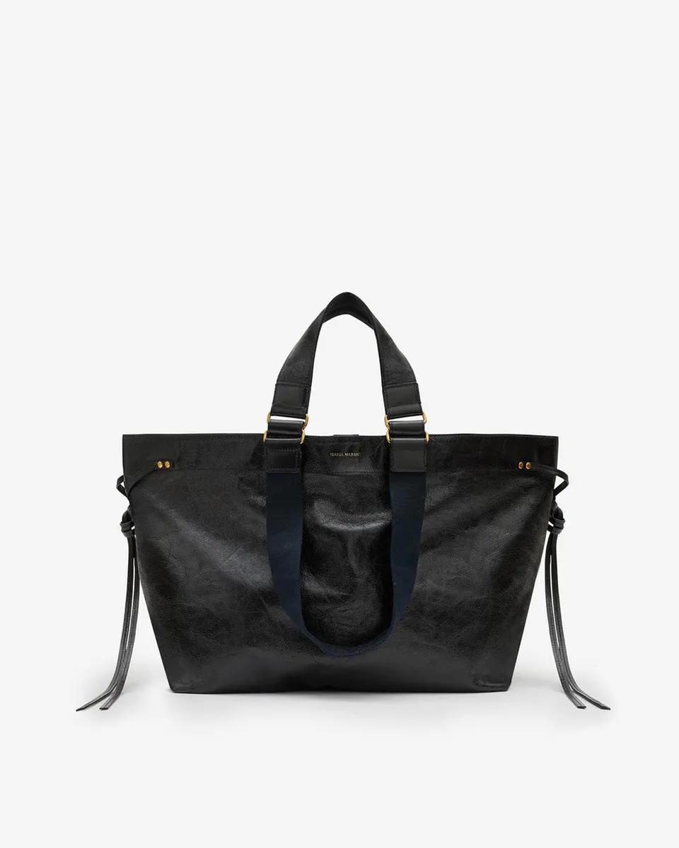 Isabel Marant Wardy sac cabas noir cuir souple