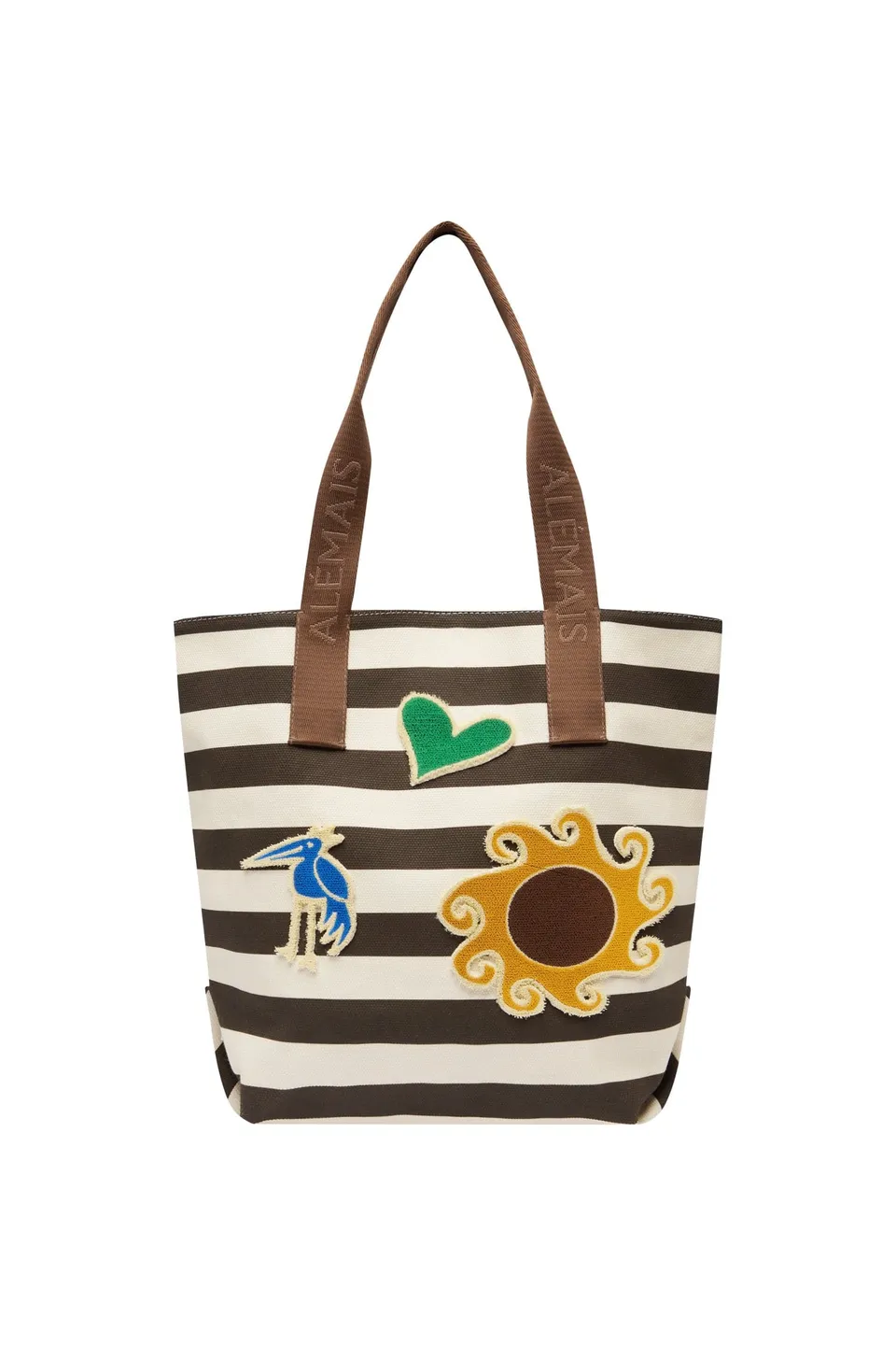 Alemäis Maroc Stripe tote bag coton OS