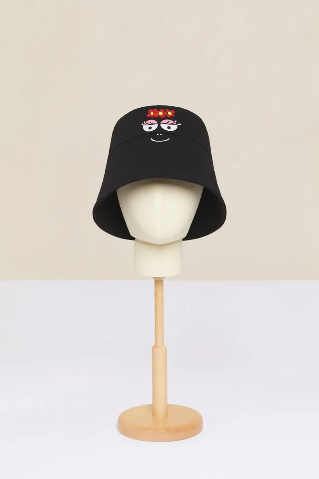 Patou P22AC027 bob Barbamama coton bio noir S L
