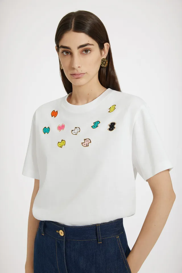 Patou JE110 t-shirt JP blanc coton bio XS-XXL