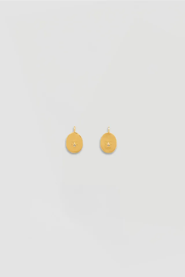 Patou JW046 boucles dorées laiton visage