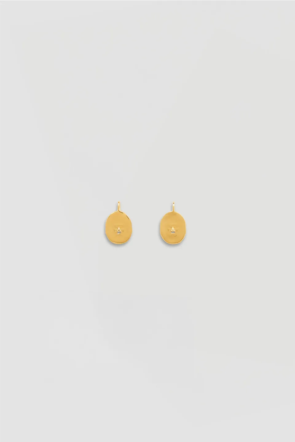 Patou JW046 boucles dorées laiton visage