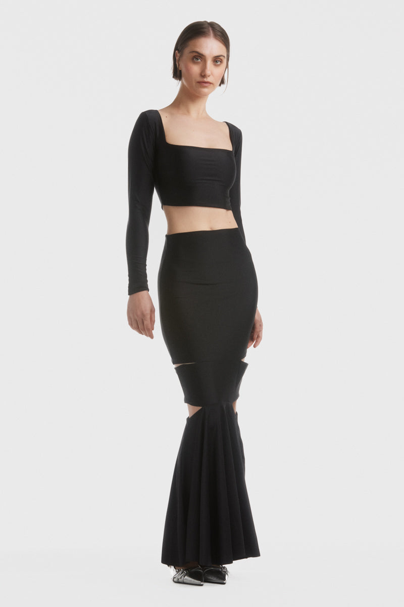 ATU Body Couture set robe top jupe évasée taille S
