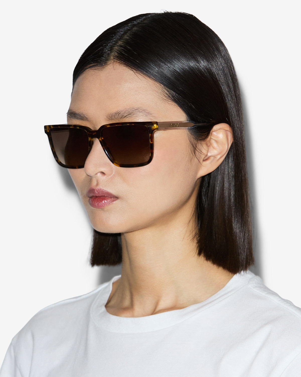 Isabel Marant Priya IM0231S lunettes de soleil havana écaille