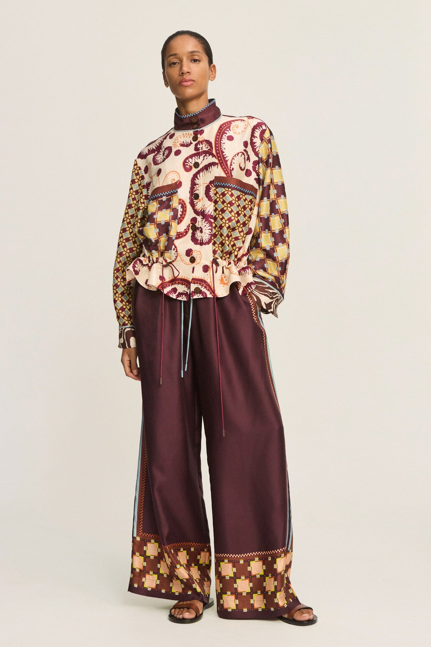Alemaïs Wilson veste bomber viscose poches