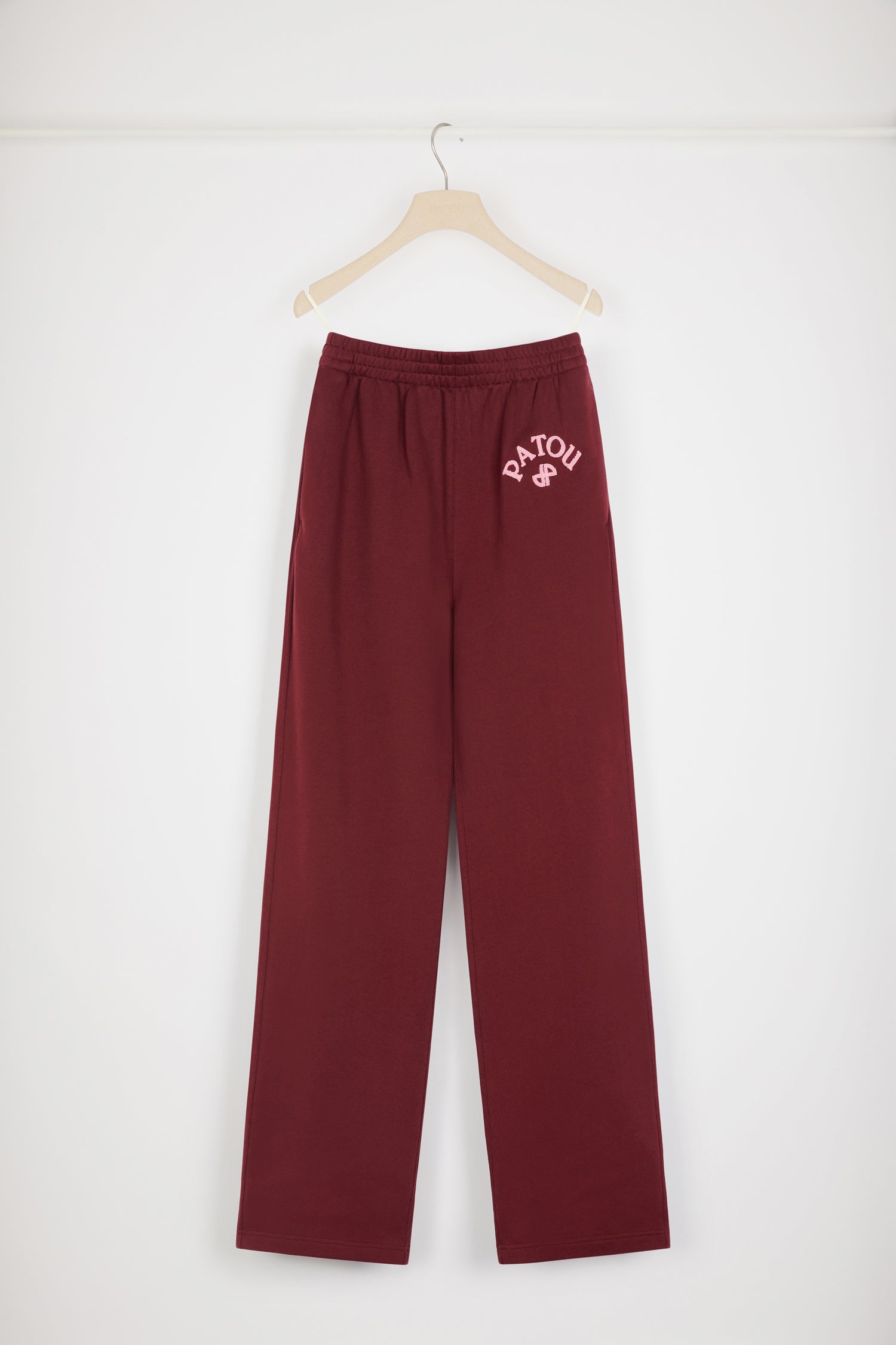 Patou H23JE0909985496B jogging ruby wine coton bio XS-XXL