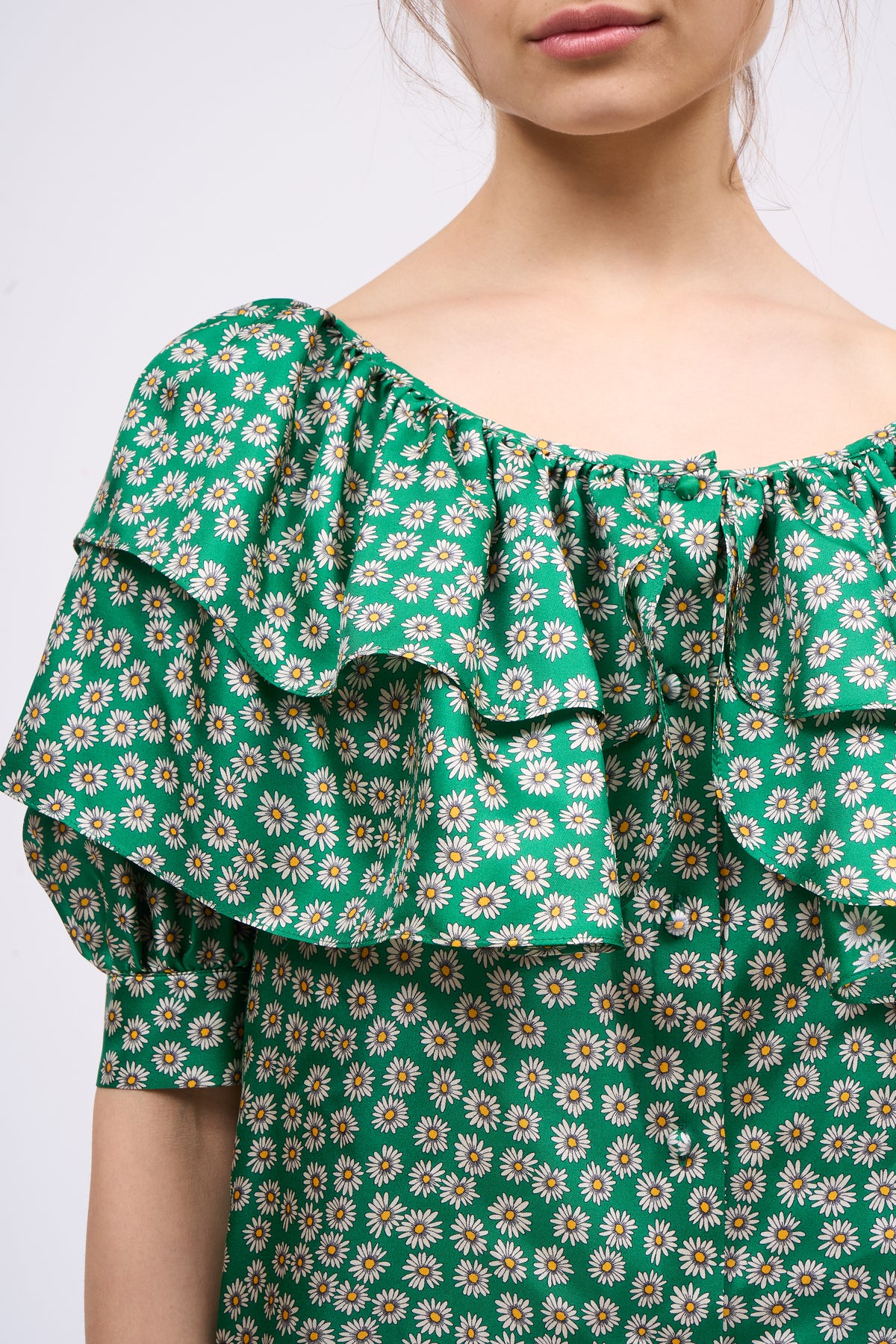 PAUL & JOE DANIELLO blouse twill de soie marguerite