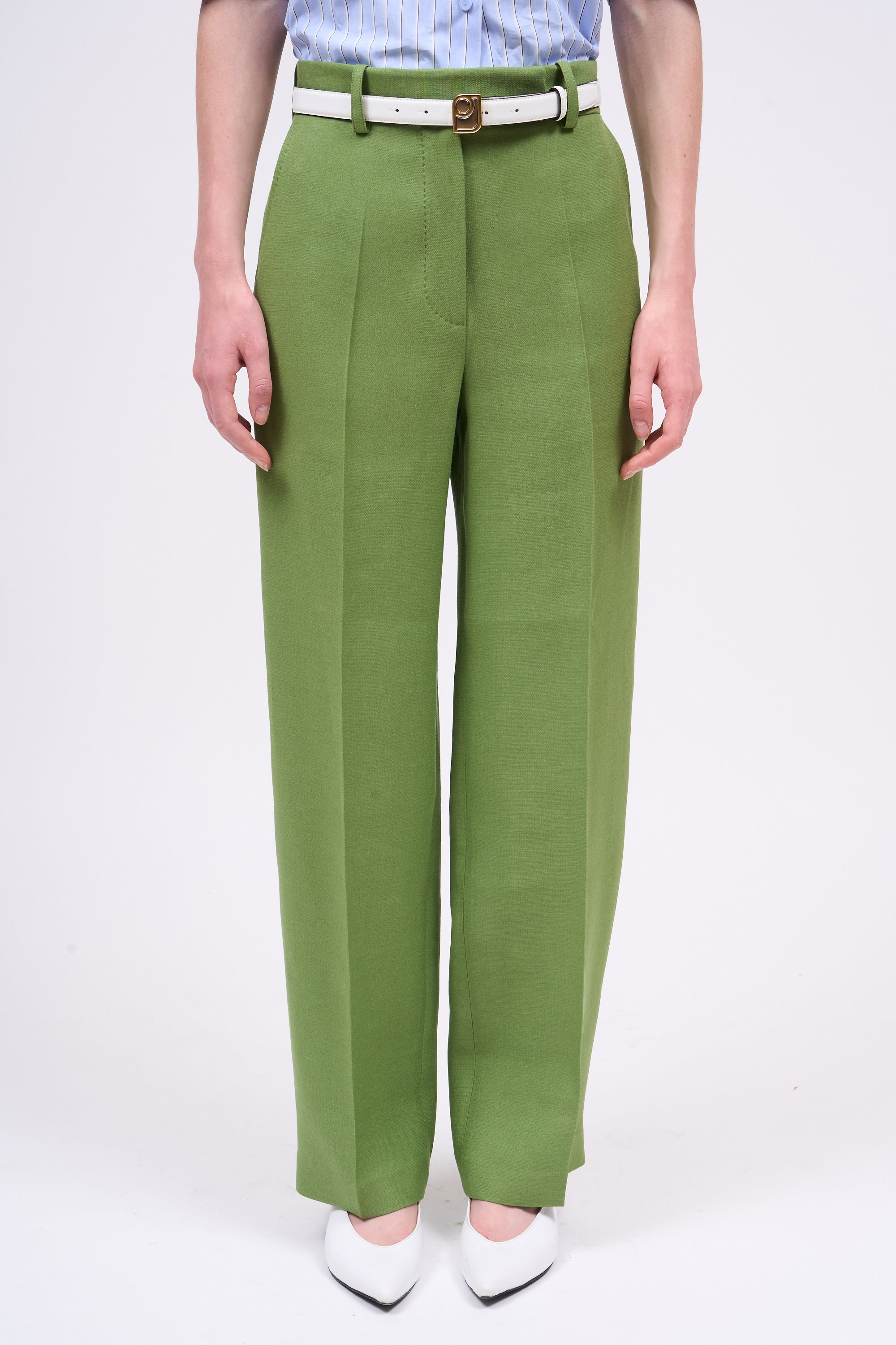 Paul & Joe Tailoring pantalon Lenny noir 36 laine et soie