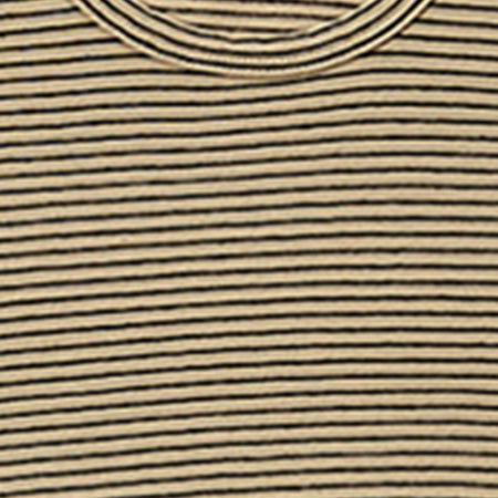 Isabel Marant Thea débardeur coton lin rayé noir-beige