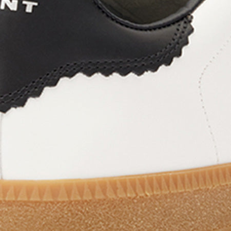 Isabel Marant Brycy baskets cuir blanc basses lacets