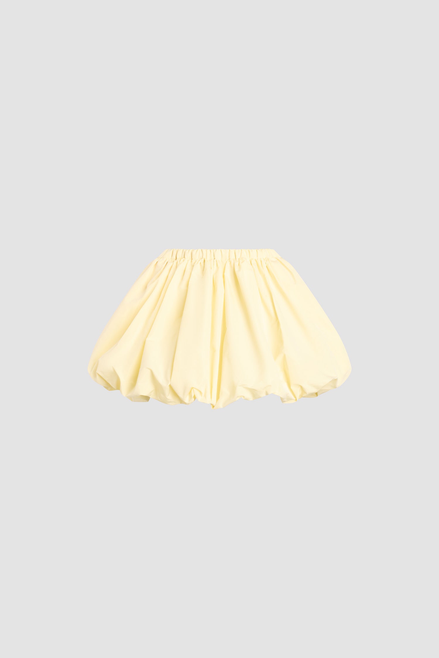 Patou SK110 mini jupe bloomer faille jaune