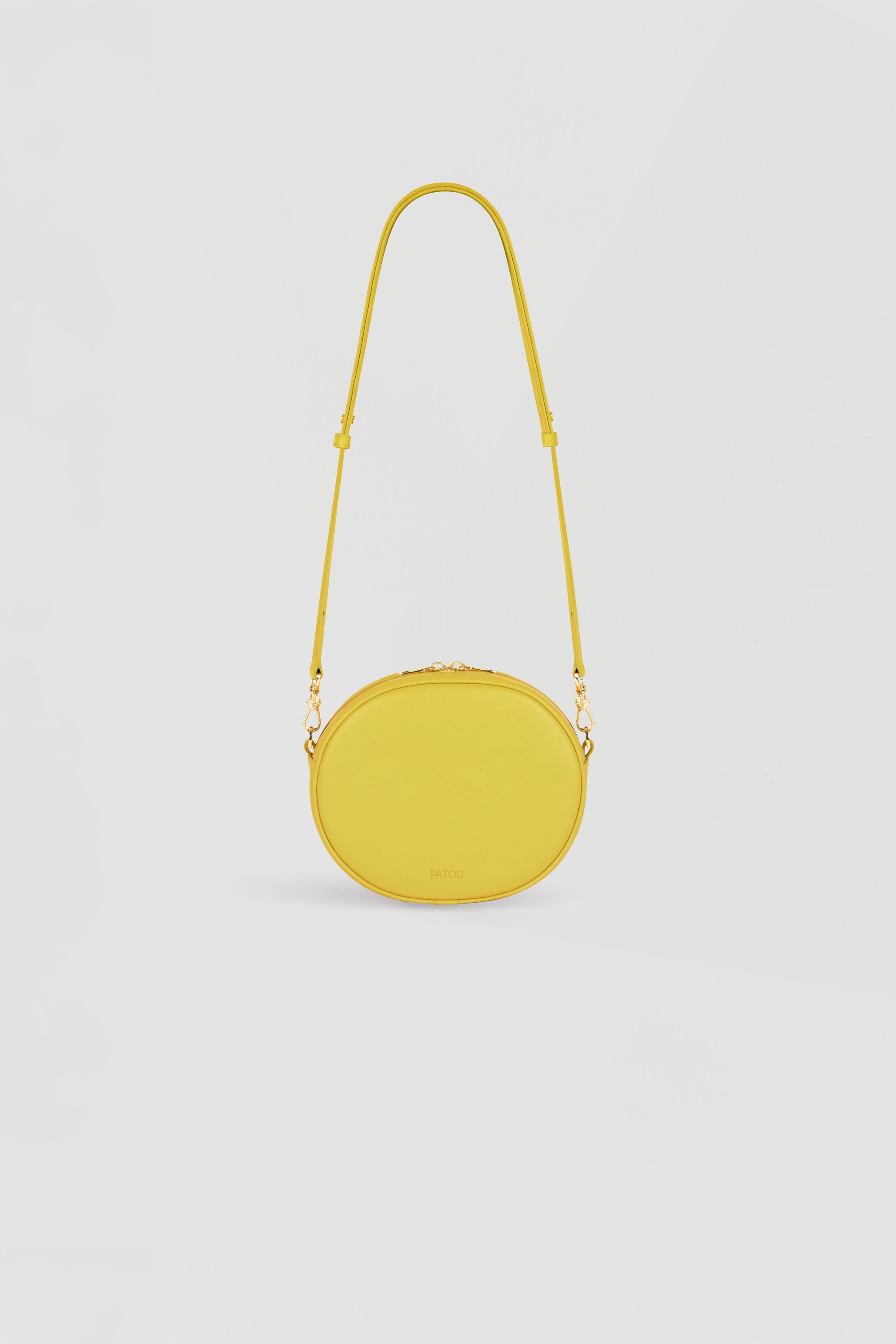 Patou BA0045033205Y sac cuir jaune Le JP TU